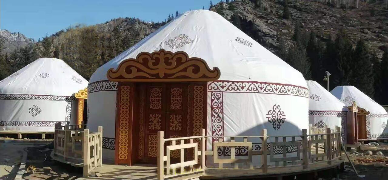 内蒙古蒙古包厂家 农家乐蒙古包帐篷价格 赤峰蒙古包