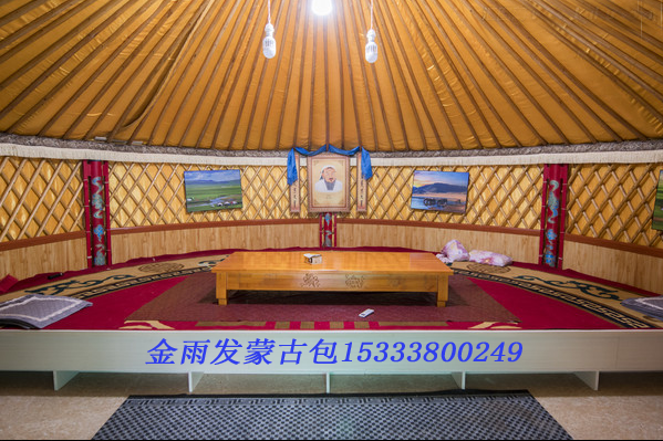 内蒙古蒙古包生产厂家 蒙古包定制厂家 实木蒙古包定制厂家