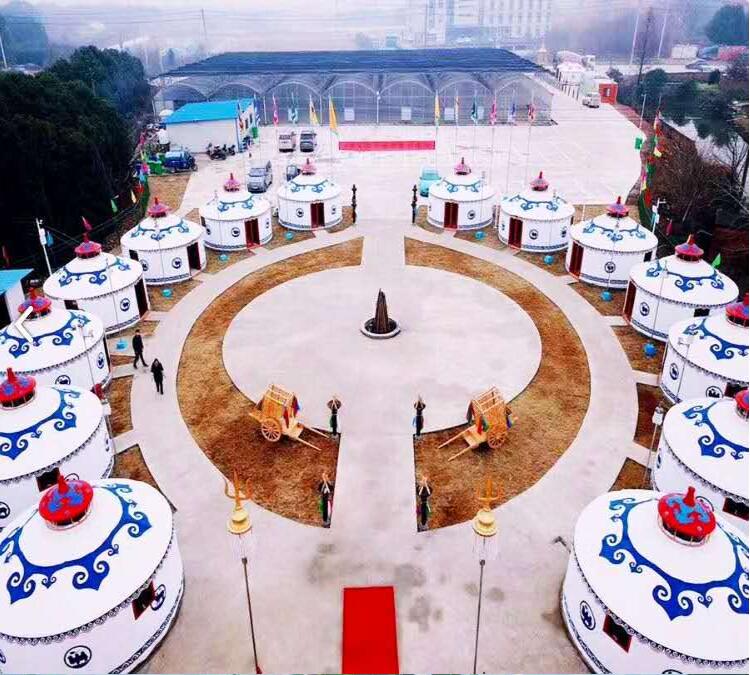 农家乐蒙古包帐篷厂家 景区蒙古包定做 豪华蒙古包价格